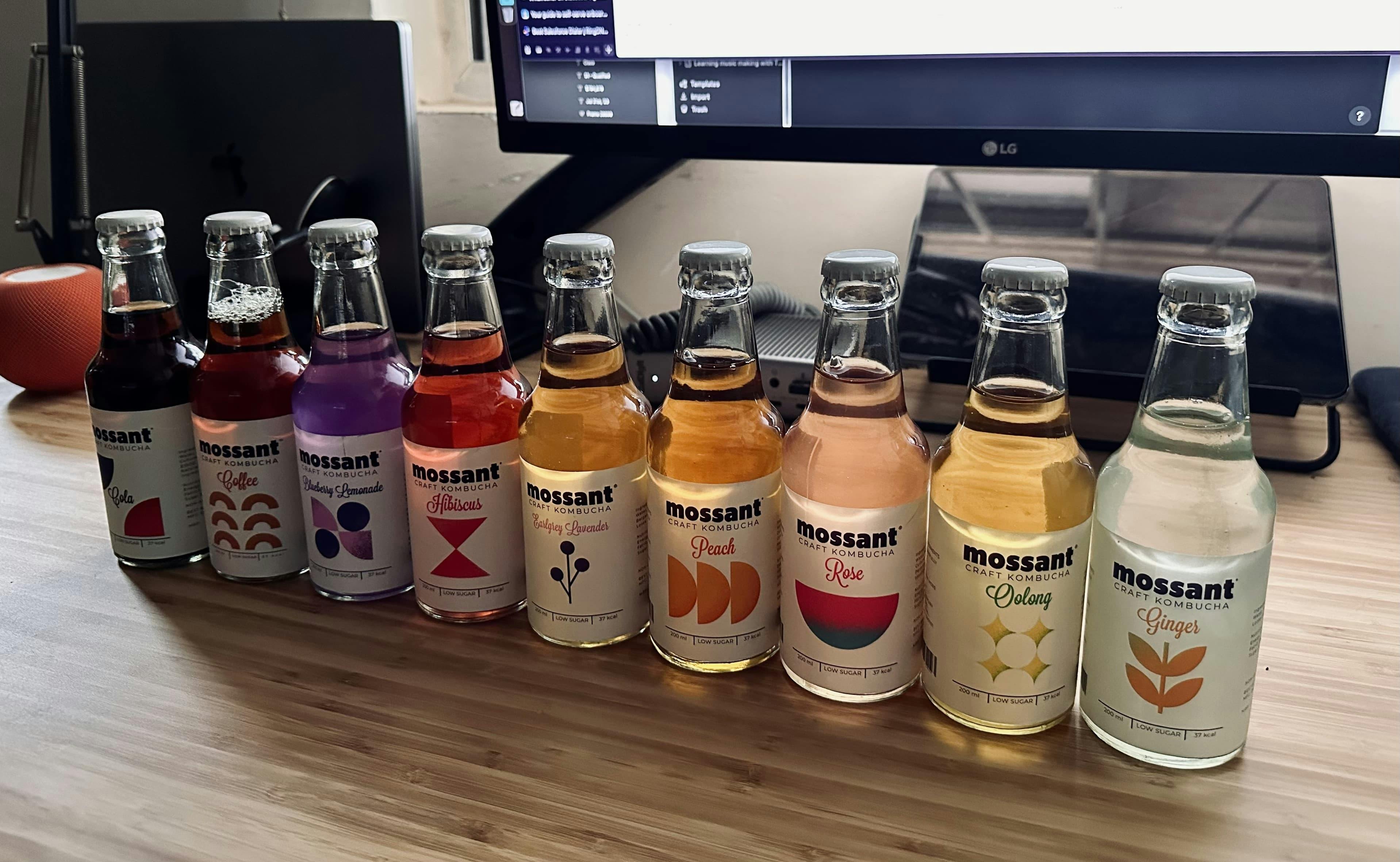 Cover Image for I reviewed all(most) every Mossant kombucha flavour